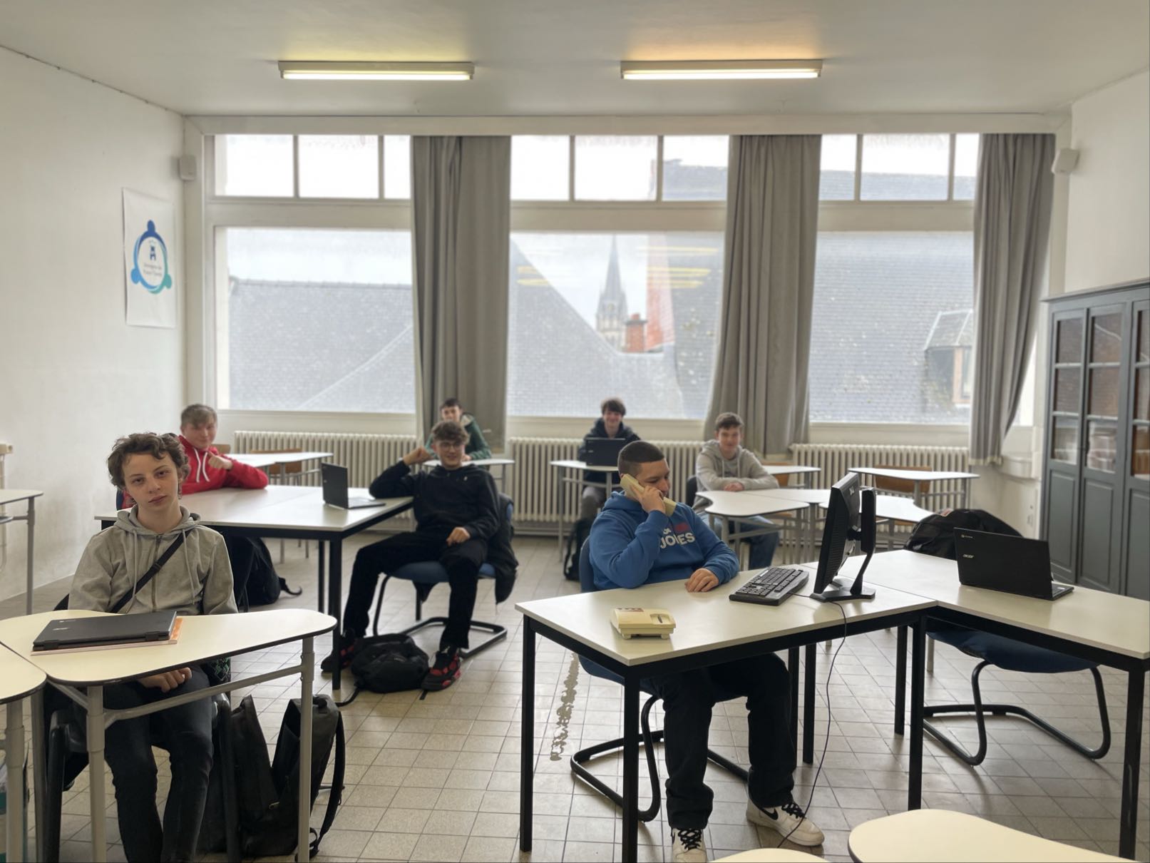 Ecole secondaire des Frères en vue aérienne